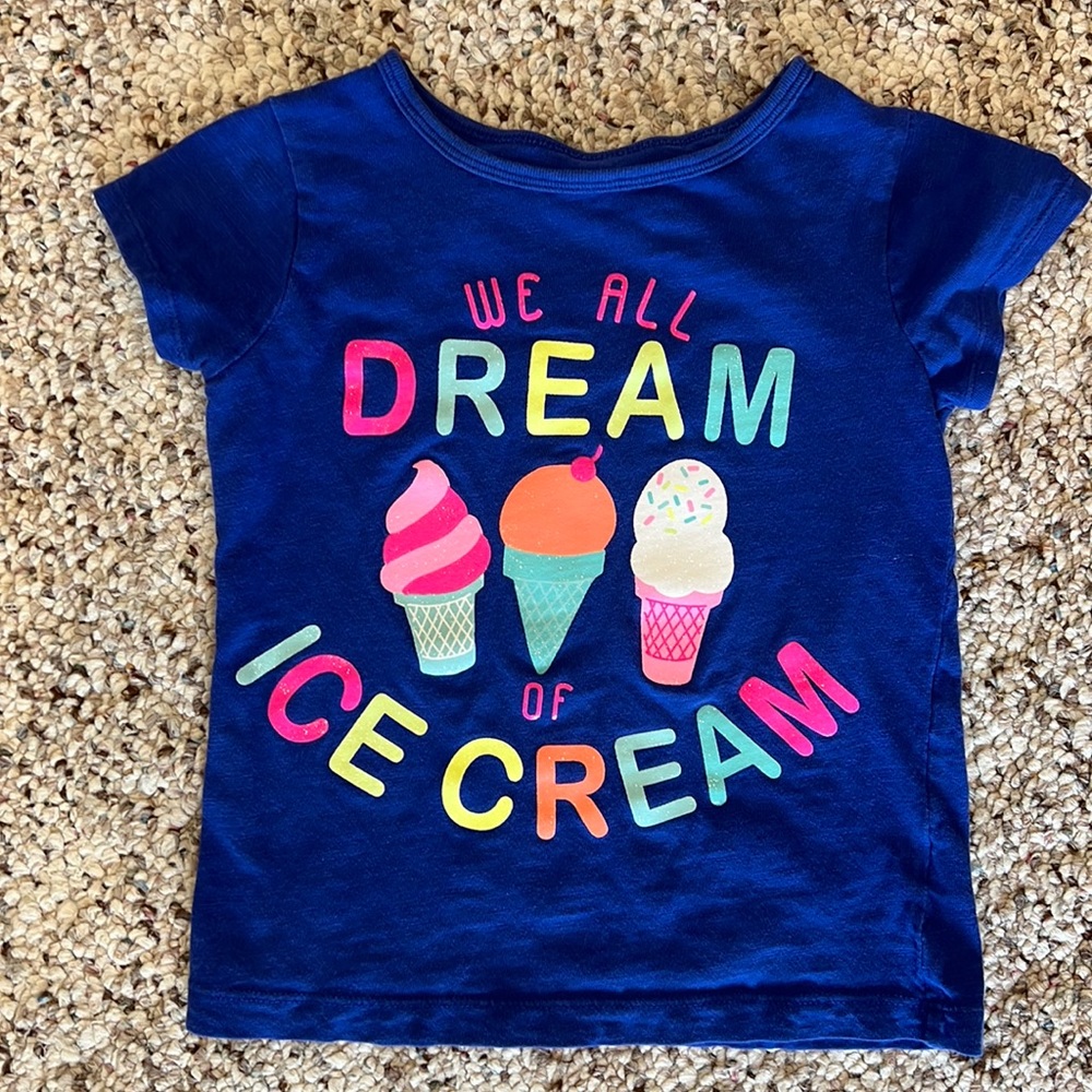 Girls Carter’s short sleeve top